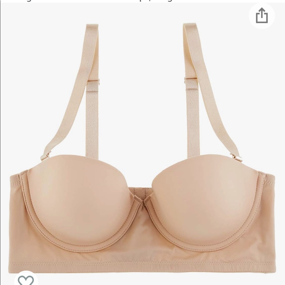 Convertible Long Line Bra 34DD